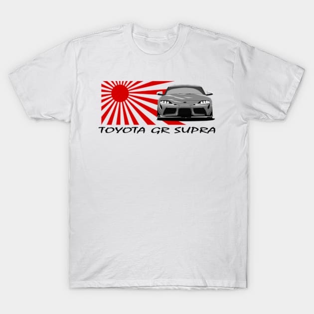 Toyota GR Supra, Supra MK5, JDM Car T-Shirt by T-JD